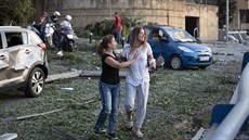 Zranní po gigantické explozi v Bejrútu (4.srpna 2020)