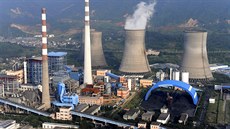 Tepelná elektrárna v čínském Tchung-lingu