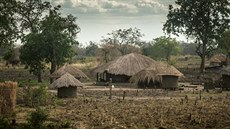 Bný africký venkov, zde ve východní Zambii. Prudký populaní rst v chudých...