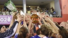 Florbalistky Vítkovic slaví triumf na turnaji Czech Open.