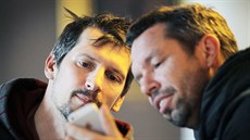 Marián iovský (vlevo) a Pavel Horváth na momentce z listopadu 2015