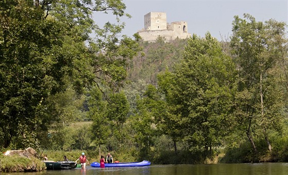Nejúspnjí památkou v Plzeském kraji byl letos hrad Rabí (na snímku), nejvtí nárst návtvnosti zaily Velhartice.