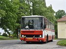 Autobus Karosa B732 v Lázních Kynvart. Projíka Karosou B732 íslo 425 do...