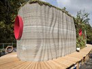Odhalení prvního plovoucího 3D titného domu v esku (18. srpna 2020)
