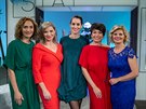Moderátorky Ester Janeková, Alena Veliká, Lucie Kíková, Jana Havrdová a...