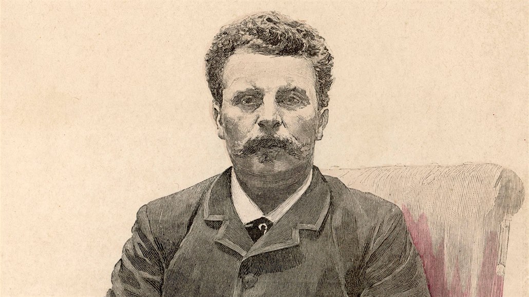 Francouzský spisovatel Guy de Maupassant