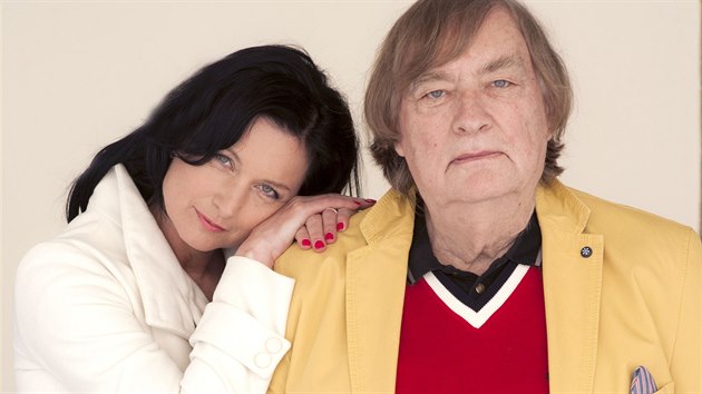 Režisér Vít Olmer a jeho manželka herečka Simona Chytrová.