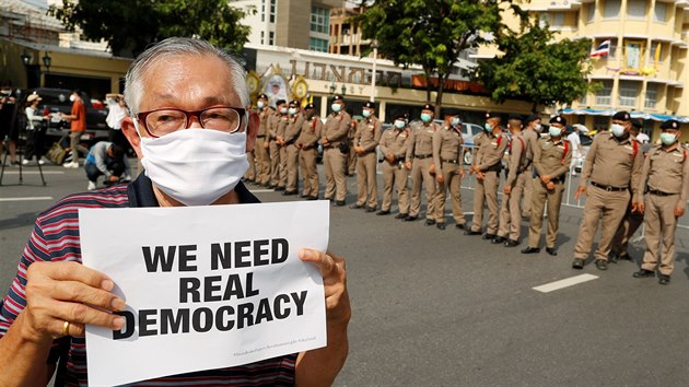 V Thajsku se zvedla nebval vlna protest proti vld i krlovsk rodin. (16. srpna 2020)