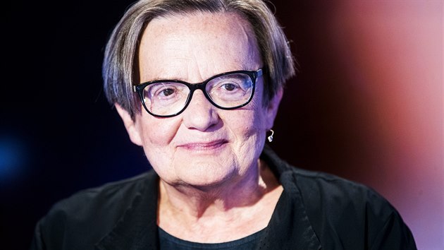Hostem Rozstřelu je polská režisérka Agnieszka Hollandová. (18. srpna 2020)