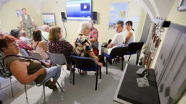 Seismick� expozice Geofyzik�ln�ho muzea ve Skaln�