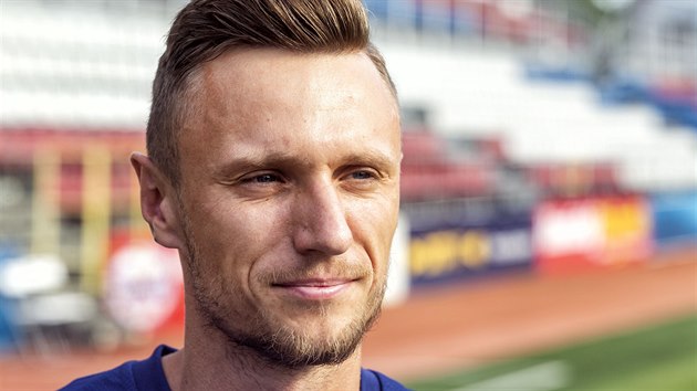 Olomoucký fotbalista Šimon Falta