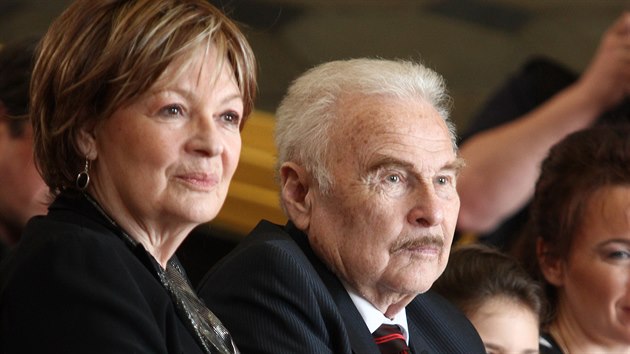 Jana Hlaváčová a Luděk Munzar (Praha, 26. dubna 2013)