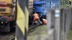Železniční provoz na trati Brno - Jihlava byl v úseku Jihlava - Luka nad...