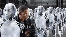 Ve filmu Já, robot se hlavní hrdina ztvárnný Willem Smithem snaí najít robota...