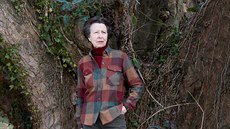 Britská princezna Anna na oficiálním portrétu k jejím 70. narozeninám. Snímek...