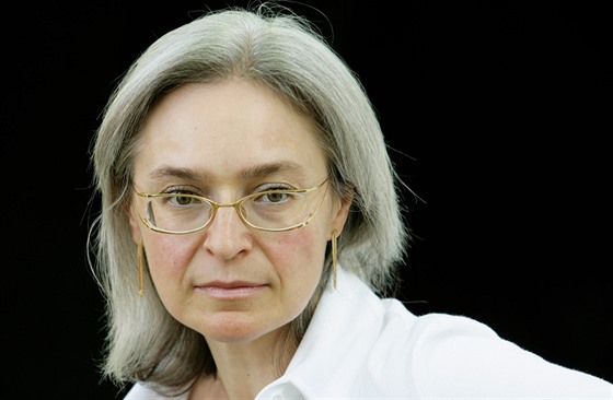 Rusk novinka Anna Politkovsk na snmku z roku 2005
