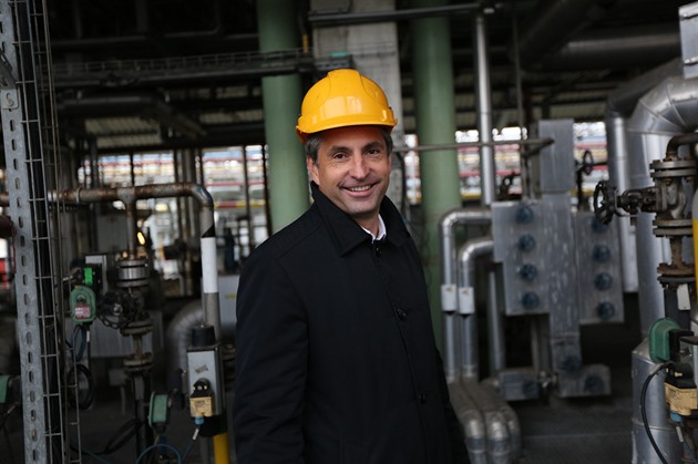 Generální �editel Spolchemie Daniel Tamchyna se narodil v Pardubicích v roce...