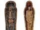 3 500 let star rakev s mumi knze Kena Amona (vlevo) a mumie knze, kter se...