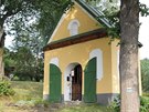 Kaple Panny Marie Altttingsk pochz z druh poloviny 18. stolet. Odkazuje...