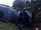 Tragick� nehoda u Gol�ova Jen�kova na Vyso�in�. Dod�vka vjela do protism�ru a...