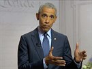 Bývalý prezident USA Barack Obama se v projevu na sjezdu Demokrat oste...