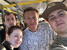 Selfie vdce ruské liberální opozice Alexeje Navalného pedtím, ne se ocitl...