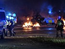 Ve védském Malmö vypukly protesty poté, co tam pravicoví extremisté zapálili...