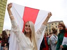 V Minsku se koná protestní Pochod en. (29. srpna 2020)