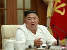 Severokorejský diktátor Kim ong-un se ukázal na irím zasedání vládnoucí...