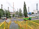 Arel a technologie zpracovatelsk sti spolenosti Sokolovsk uheln ve...