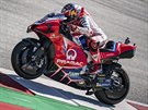 Jack Miller z Ducati bhem závodu MotoGP ve Spielbergu