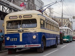 Tradin jzda trolejbusovch vetern v Moskv 