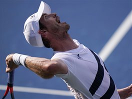 Brit Andy Murray podv na turnaji v New Yorku.