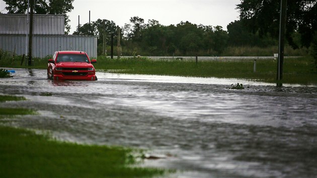 Americkou Louisianu pusto hurikn Laura. (26. srpna 2020)