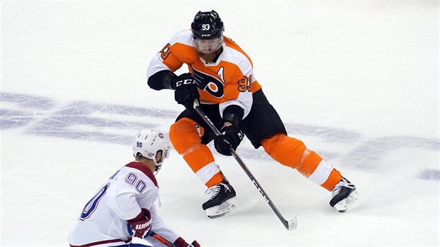 Jakub Voráček v play off za Philadelphia Flyers.
