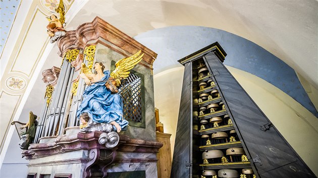 V kostele sv. Anny v iri ve Dvoe Krlov maj opraven varhany a zvonkohru (13. 8. 2020).