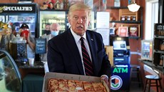 Americký prezident Donald Trump b�hem p�edvolební kampan� nav�tívil...