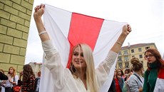 V Minsku se koná protestní Pochod en. (29. srpna 2020)