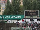 Pardubití fotbalisté sehrávají utkání s Teplicemi ve vrovickém azylu v...