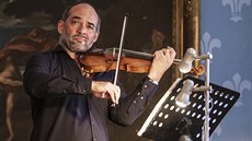 Houslista Jan Talich přednesl část Dvořákova Houslového koncertu