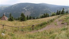 Mezi oblíbená turistická místa pat�í v Jeseníkách nap�íklad V�esová studánka...