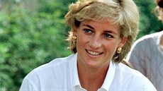 Princezna Diana na náv�t�v� Bosny (Tuzla, 9. srpna 1997)