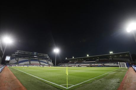 Andrv stadion v Olomouci ped zápasem Ligy národ mezi eskem a Skotskem.