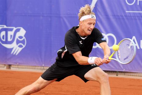 Zdenk Kolá ve tvrtfinále challengeru Ostrava Open