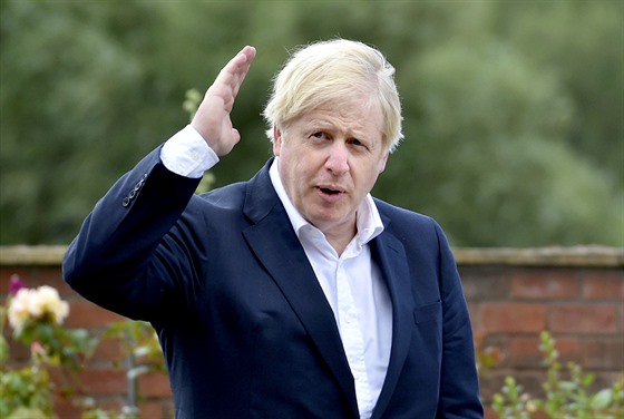 Britský premiér Boris Johnson (23. srpna 2020)