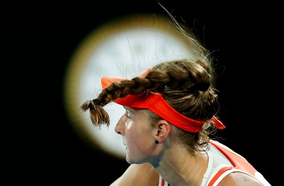 Weronika Baszaková ve finále juniorky na Australian Open.