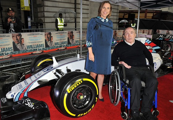Sir Frank Williams s dcerou Claire.