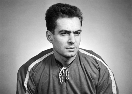 Frantiek Vank v reprezentaním dresu na snímku ze 7. února 1959