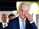 Geert Wilders odchází od soudu. (4. záí 2020)