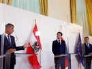 Premiér Andrej Babi se ve Vídni setkal se slovenským kolegou Igorem Matoviem...